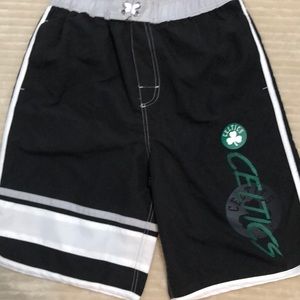 NBA Celtics board shorts swim trunks size L